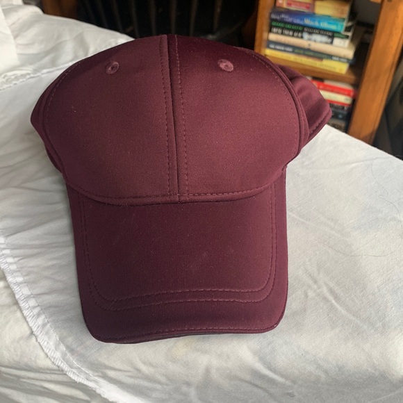 Athleta Accessories Reflective Maroon Athleta Baseball Hat No Tags